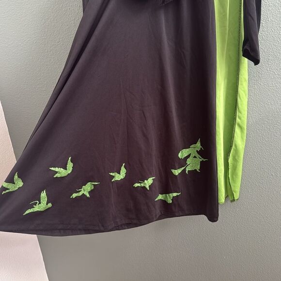 Wicked Witch Wizard of Oz Elphaba Dress Sz 6/7 - Picture 2 of 7